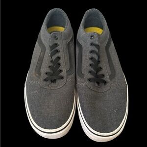 Vans Charcoal and Black Sneakers